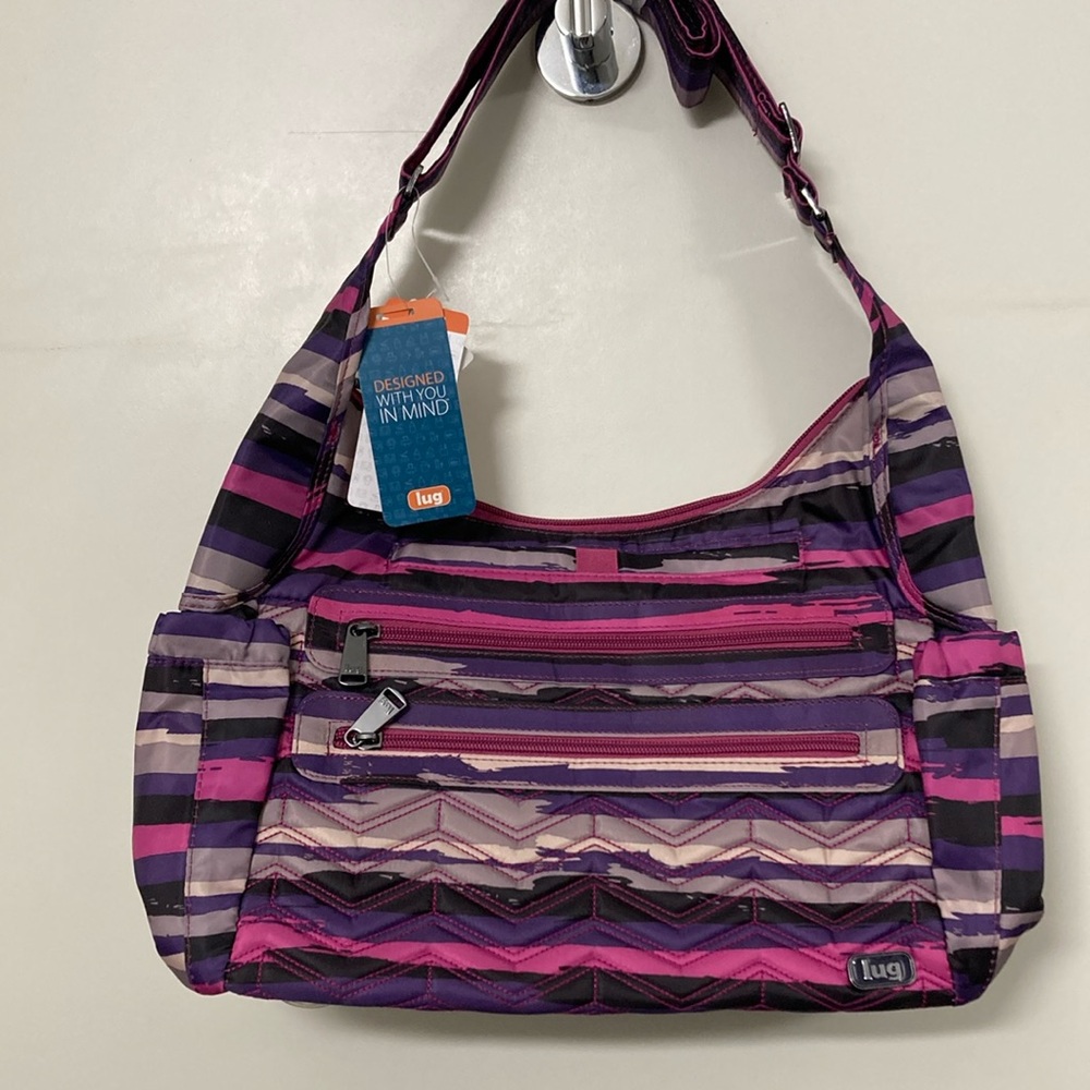 Lug new w tags Camper Painted Rose